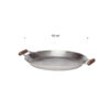 GrillSymbol paella stekepanne FP-460, ø 46 cm