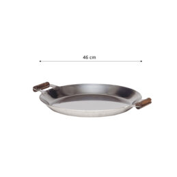 GrillSymbol paella stekepanne FP-460 inox, ø 46 cm