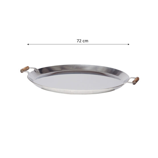 GrillSymbol paella stekepanne FP-720 inox, ø 72 cm