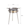 GrillSymbol stekehelle gass PRO-580, ø 58 cm