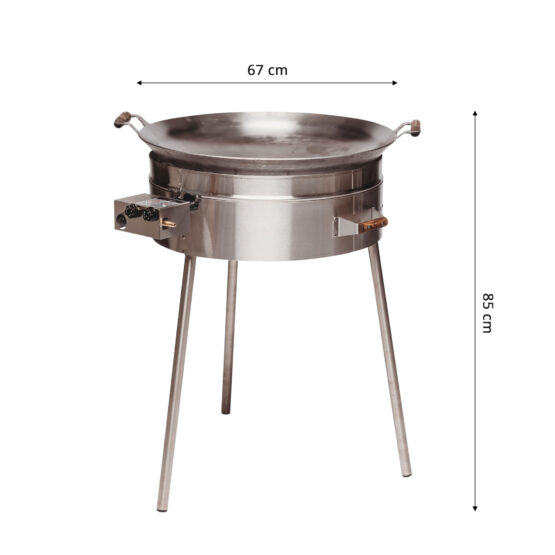 GrillSymbol wokpanne gass PRO-675
