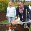 Cor-Ten Steel Fire Pit Grill Arttu