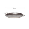 GrillSymbol paella stekepanne FP-580 Expert, ø 58 cm