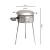 GrillSymbol Cataplana sett PRO-545 CAT, ø 54 cm