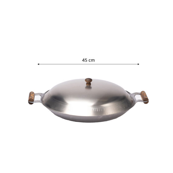 GrillSymbol Cataplana panne WP-450 CAT inox, ø 45 cm