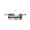 GrillSymbol Cataplana panne+adapter WS-450 CAT inox, ø 45 cm