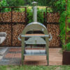 GrillSymbol pizzaovn med bord Pizzo-sett-inox