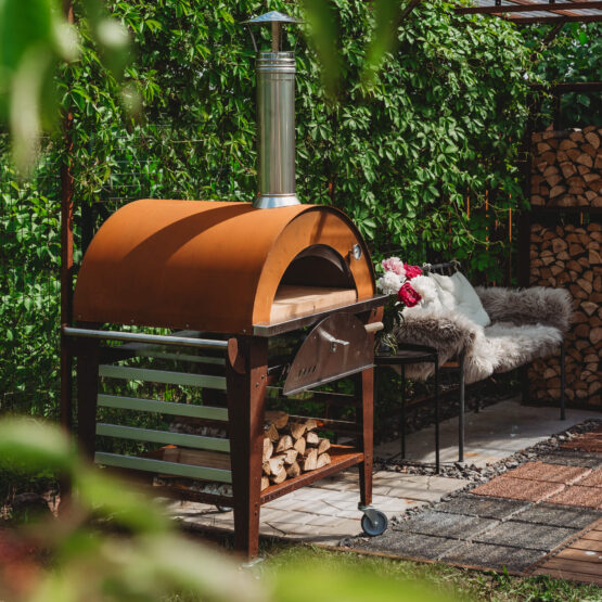 GrillSymbol pizzaovn med bord Pizzo-sett