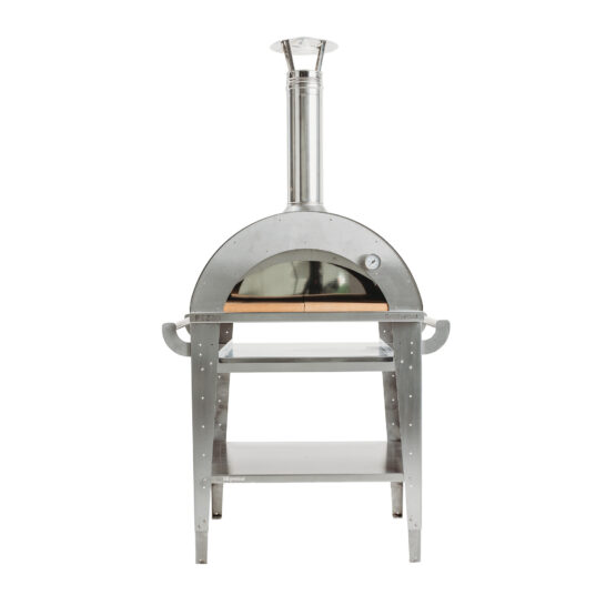 GrillSymbol pizzaovn med bord Pizzo-sett-inox