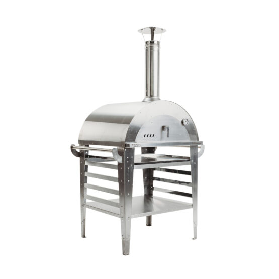 GrillSymbol pizzaovn med bord Pizzo-sett-inox