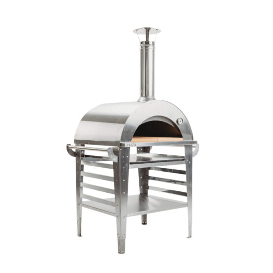 GrillSymbol pizzaovn med bord Pizzo-sett-inox