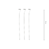 GrillSymbol grillspyd 3 stk x 47 cm