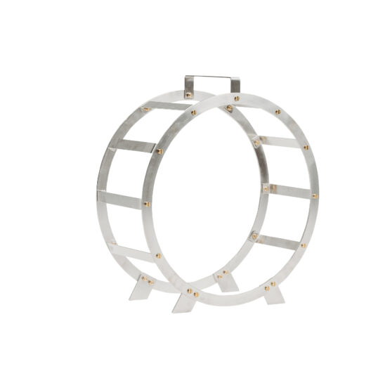 GrillSymbol vedkurv Hugo-inox ø 58 cm