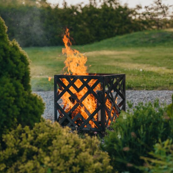 GrillSymbol cortenstål balpånne Sverre