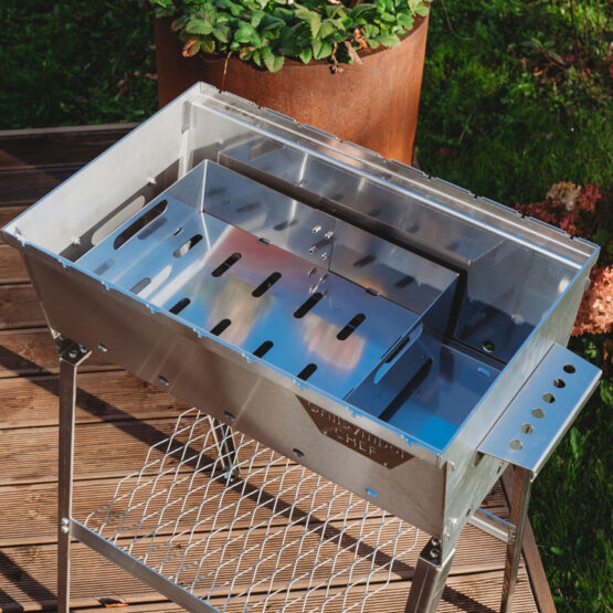 GrillSymbol kullgrill Naked Chef XS Silver