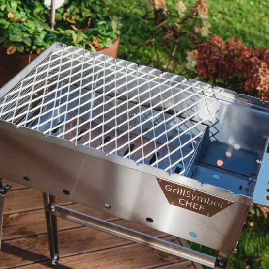 GrillSymbol kullgrill Naked Chef XS Silver
