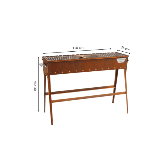 GrillSymbol kullgrill Naked Chef XL komplett sett