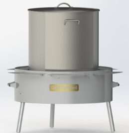 GrillSymbol Suppestasjon med gassbrenner 160 L