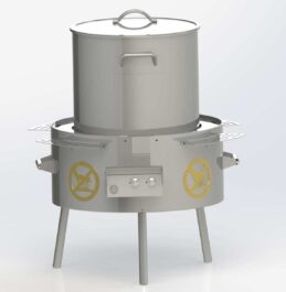 GrillSymbol Suppestasjon med gassbrenner 70 L