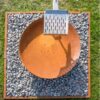GrillSymbol cortenstål balpånne Chiaro XL ø 91 cm