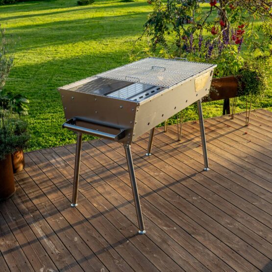 GrillSymbol kullgrill Naked Chef XXL Silver