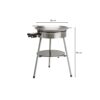 GrillSymbol stekehelle med gassbrenner Expert-580, ø 58 cm