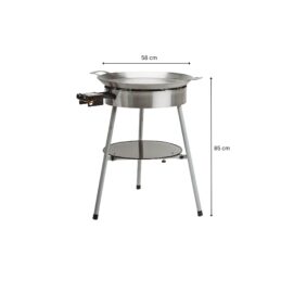 GrillSymbol stekehelle med gassbrenner Expert-580, ø 58 cm