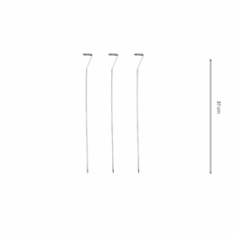 GrillSymbol grillspyd 3 stk x 37 cm